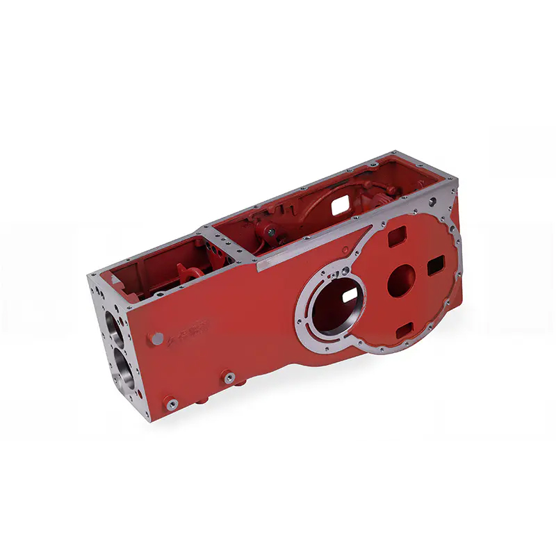 غلاف ناقل الحركة للجرارات من الحديد الزهر باللون الرمادي غلاف ناقل الحركة للجرارات من الحديد الزهر باللون الرمادي